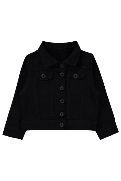 Girls Jacket 2-5 Years Old Black - 1