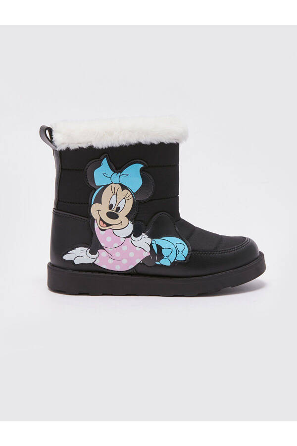 Girls' Minnie Mouse printed boots with zipper - 2