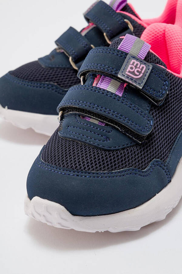 Girls' Navy Blue Sports Shoes - 2