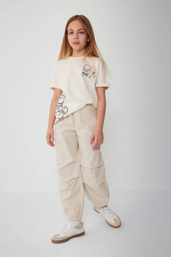 Girls' Parachute Cotton Trousers - 2