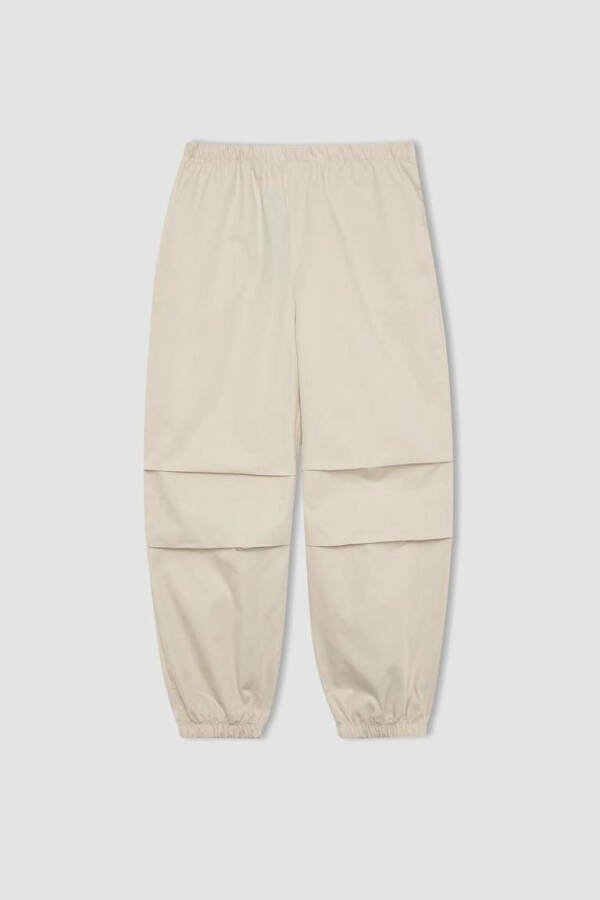 Girls' Parachute Cotton Trousers - 4