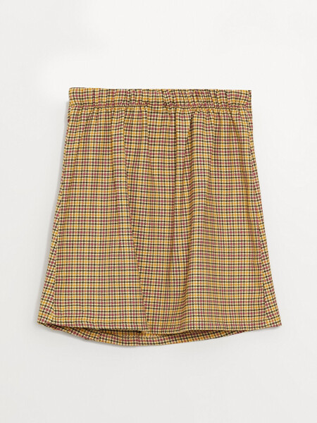 Girls' Pleated Skirt with Elastic Waistband - 5