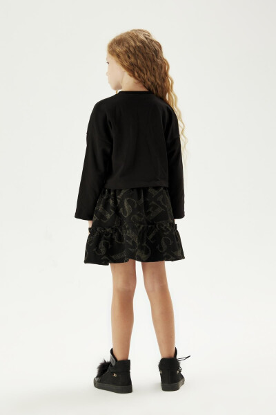 Girls' Printed Skirt - 4