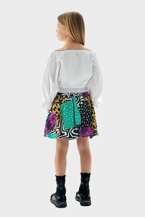 Girls' Printed Skirt 23PFWTJ4301 - 4