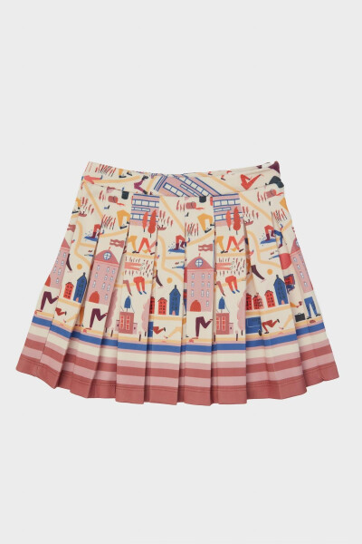 Girls Printed Skirt 23PFWTJ4306 - 12