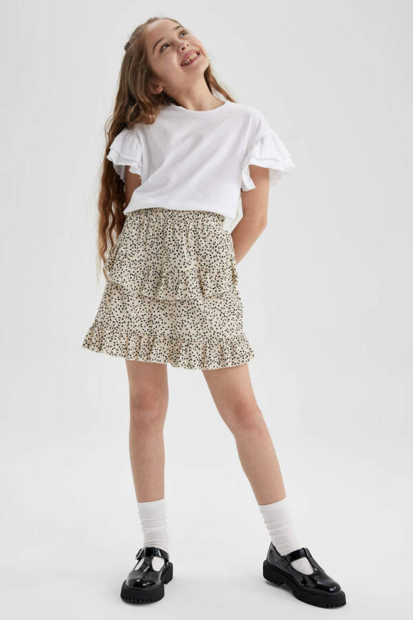 Girls' Printed Skirt - 3