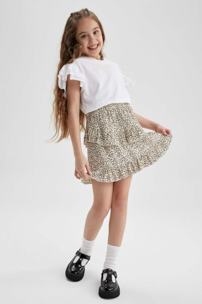 Girls' Printed Skirt - 4