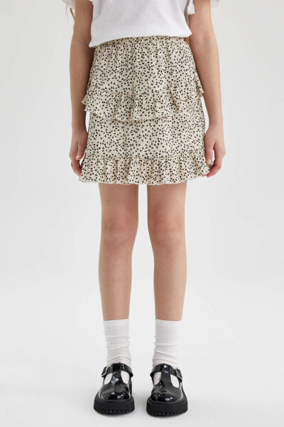 Girls' Printed Skirt - 5