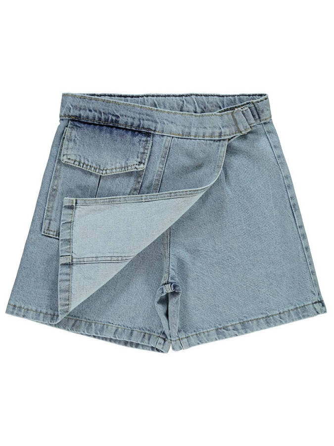 Girls Skirt 10 -13 Years Ice Blue - 6