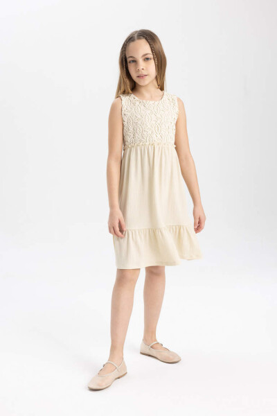 Girls Sleeveless Dress - 1