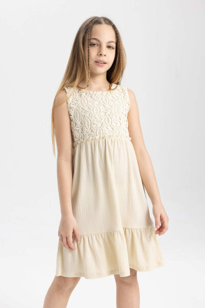 Girls Sleeveless Dress - 3