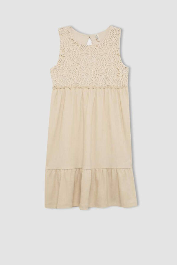 Girls Sleeveless Dress - 6