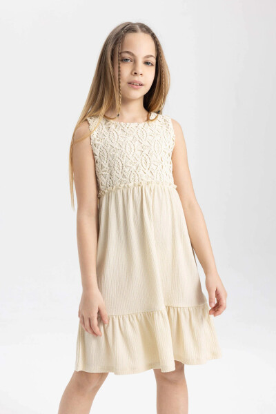 Girls Sleeveless Dress - 10