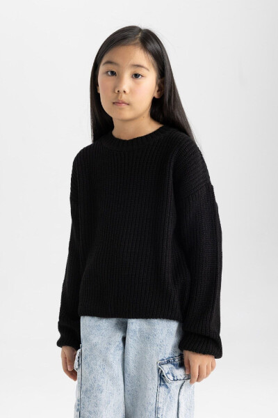 Girl's Standard Fit Crew Neck Sweater C6909A824AU - 4