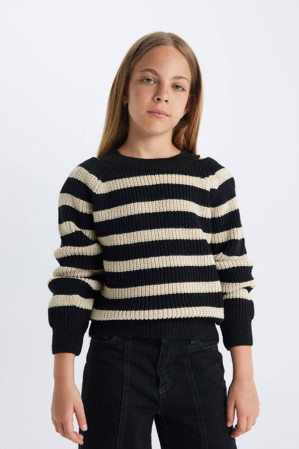 Girls' Standard Fit Crewneck Sweater C6929A824AU - 4