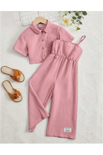 Girls' Style Jumpsuit Blouse - 2