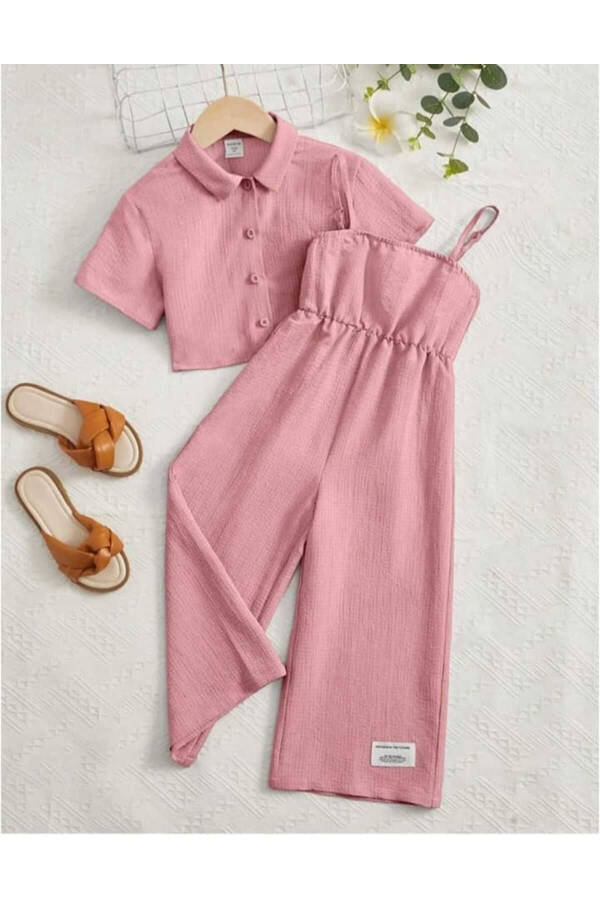 Girls' Style Jumpsuit Blouse - 1