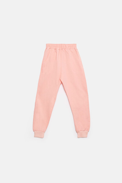 Girls' Sweatpants with Elastic Waistband - 1