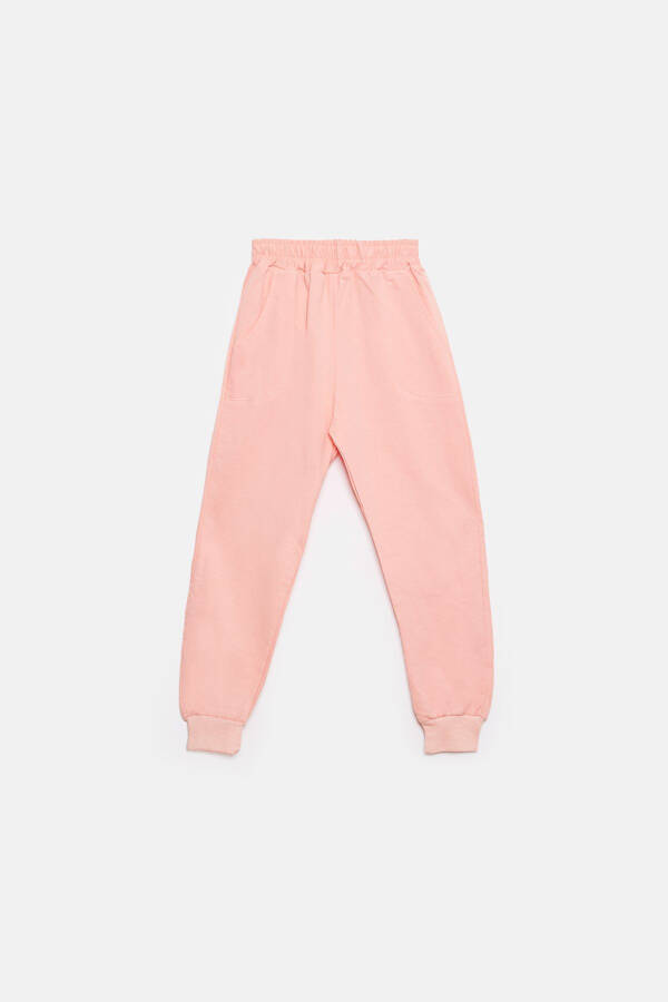 Girls' Sweatpants with Elastic Waistband - 1