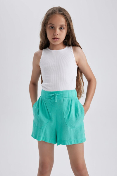 Girls Viscose Shorts - 3