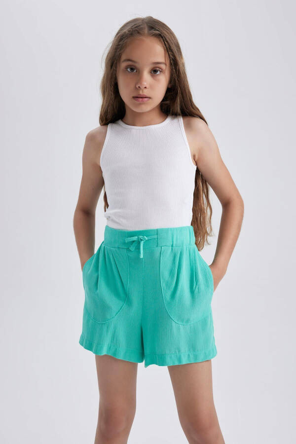 Girls Viscose Shorts - 3