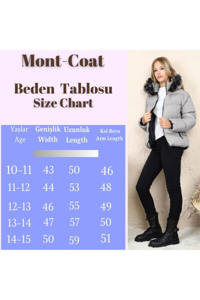 Girl's Winter Coat - 3