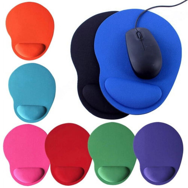 GJX Sunjoy Tech Ergonomik Bilek Destekli Mouse Pad, Rahat Bilgisayar Mouse Pad, Kaymaz PU Tabanlı Ağrı Giderici Mouse Pad - 3