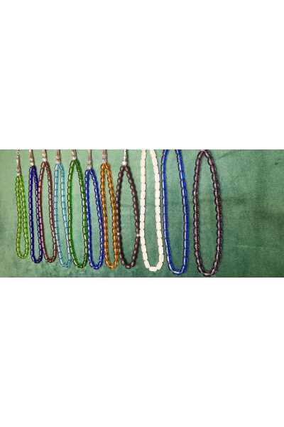 Glass Tasbih Set of 4 (Individually Gift Boxed) T-447-1 - 4