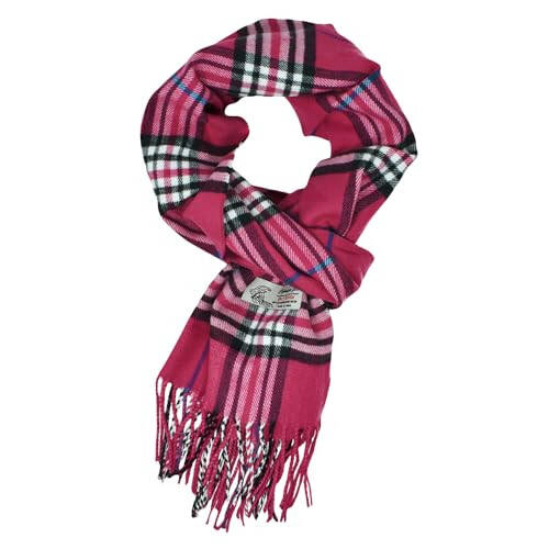 Glory Max Unisex Classic Tartan Plaid Winter Scarf Soft Cashmere Feel 72