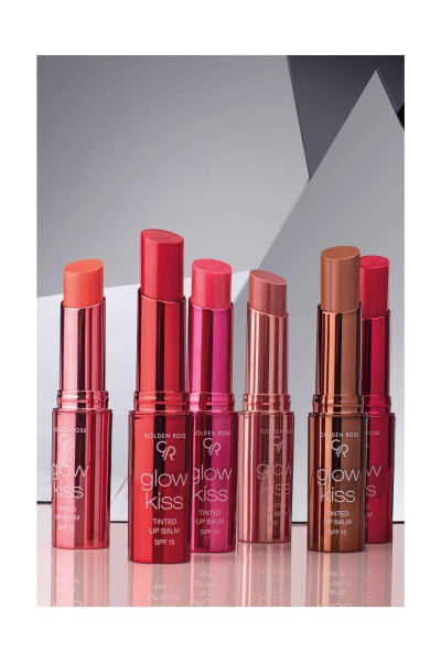 Glow Kiss Tinted Lip Balm No: 04 Peach Shake - 7