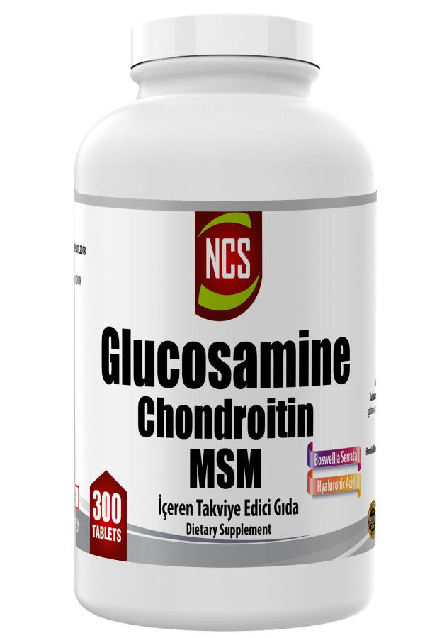 Glucosamine Chondroitin Msm Hyaluronic Acid Boswellia Serrata 300 Tablet - 1