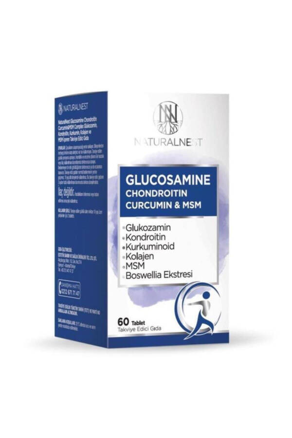 Glukozamin Kondroitin Kurkumin & MSM 60 Tablet - 2