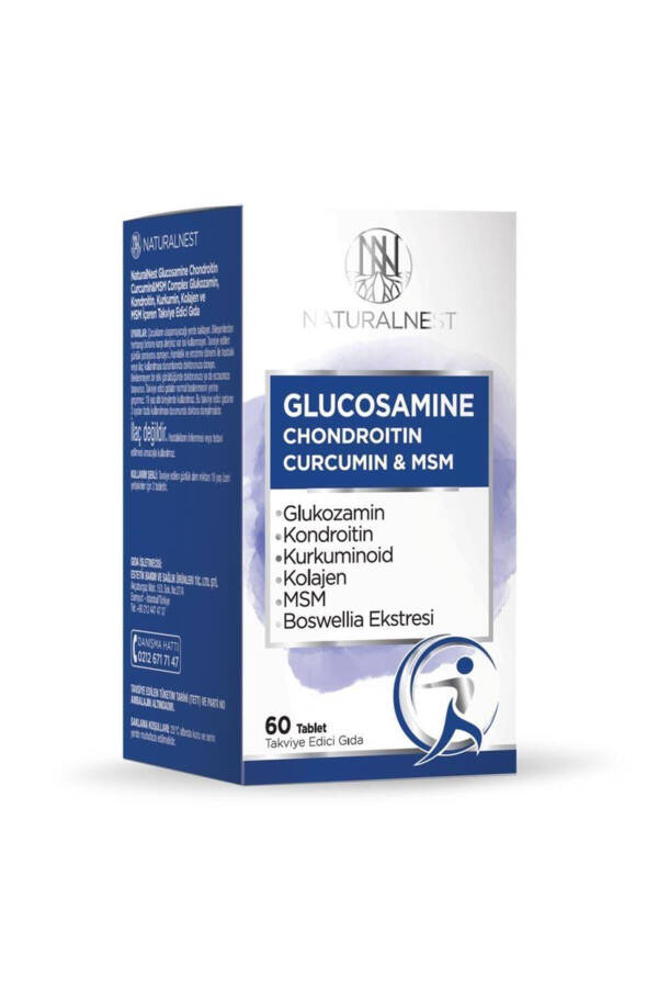 Glukozamin Kondroitin Kurkumin & MSM 60 Tablet - 3