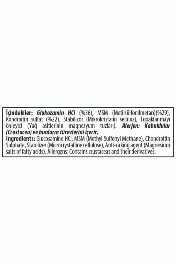 Glukozamin Kondroitin MSM, 200 Gr - 2