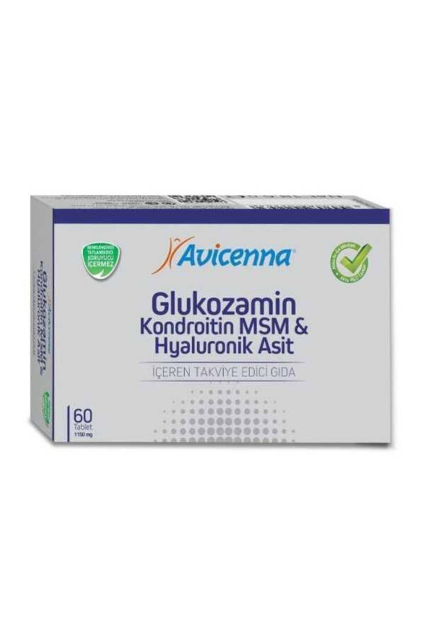 Glukozamin Kondroitin MSM Hyaluronik Asit 60 Tablet - 1