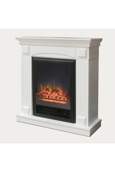 Gm2015 1600 Watt White Electric Fireplace - 1