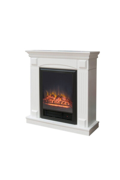 Gm2015 1600 Watt White Electric Fireplace - 2