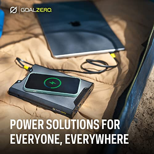 Goal Zero Sherpa 100AC (Yeni) Kablosuz Taşınabilir AC Güç Bankası 100W USB-C Güç Dağıtımı 25600mAh (4. Nesil) - 5