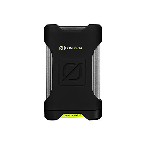 Goal Zero Venture 35 Taşınabilir Şarj Cihazı Power Bank 9600mAH 18W USB-C Güç Dağıtım Limanı 2 USB Çıkışı IP67 Derecelendirmesi 50 Lümen El Feneri - 1