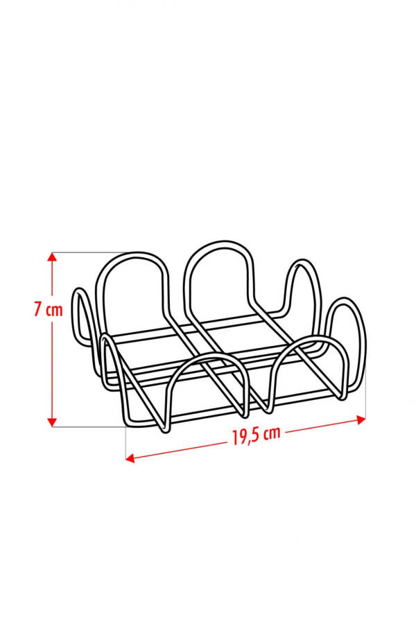 Gold Presentation Napkin Holder & Napkin Stand Stainless Steel - 4