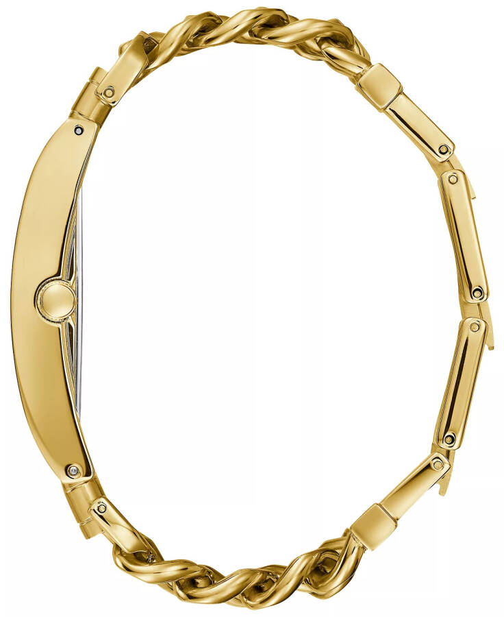 Gold-Tone Stainless Steel Chain Bracelet Watch 39x47mm Gold - 2