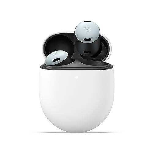 Google Pixel Buds Pro - Shovqinni bekor qiluvchi quloqchinlar - Zaryadlovchi quti bilan 31 soatgacha batareya muddati - Bluetooth eshitish vositalari - Android bilan mos keladi - Tuman - 1