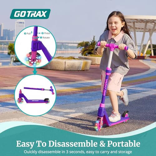 Gotrax K03 Çocuklar İçin Kick Scooter, 5