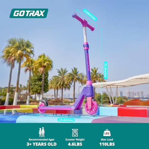 Gotrax K03 Çocuklar İçin Kick Scooter, 5