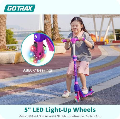 Gotrax K03 Çocuklar İçin Kick Scooter, 5