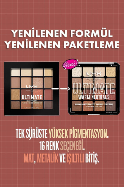 Göz Farı Paleti - Ultimate Shadow Pallette Sıcak Nötrler 800897017644 - 10