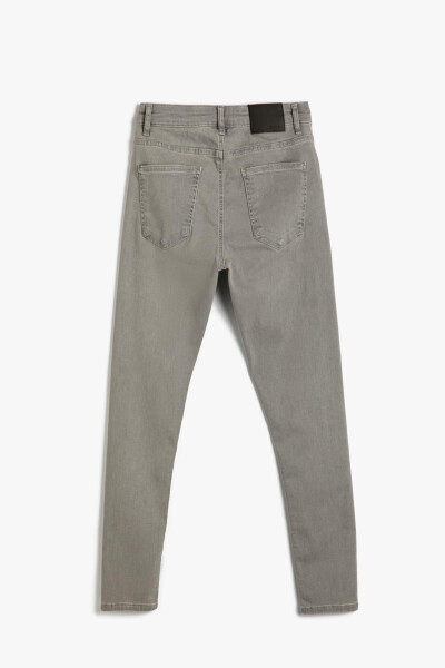 Gray men's jeans - 2