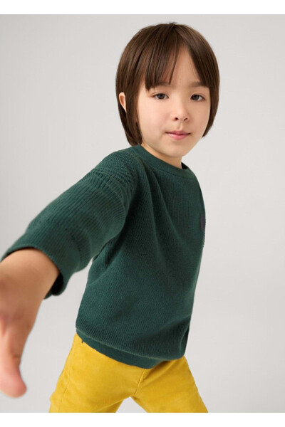 Green Boys Sweater - 1