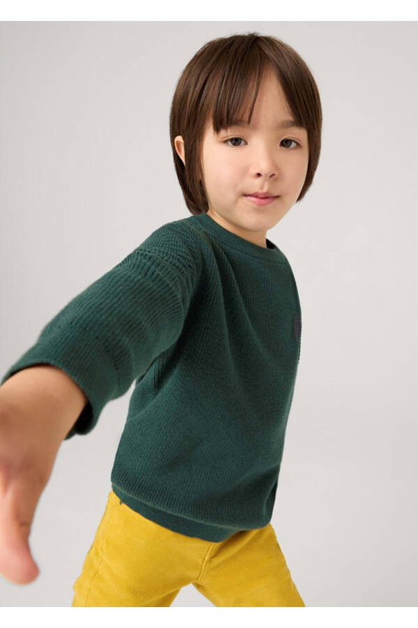 Green Boys Sweater - 2