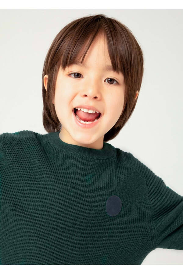 Green Boys Sweater - 5